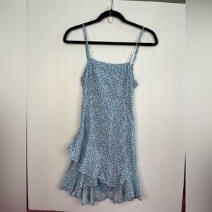 Princess Polly Blue Floral Mini Dress